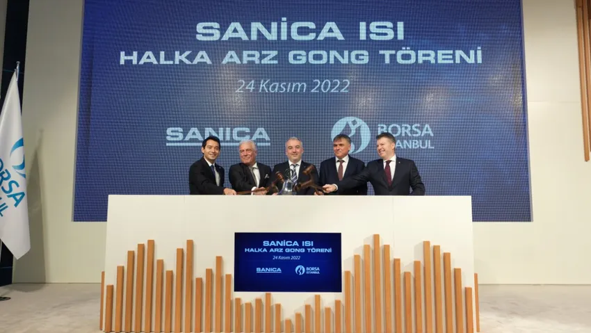 Borsa İstanbul'da Gong Sanica Isı için çaldı