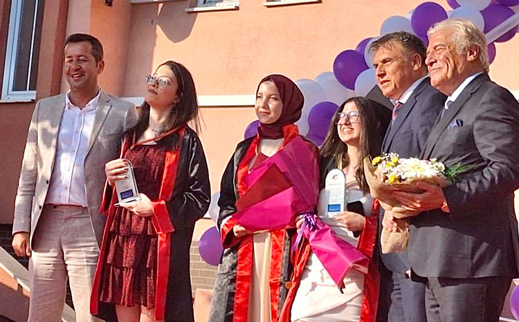 Abidin Nesimi Fatinoğlu Lisesi'nde Kep Atma Töreni Gerçekleşti